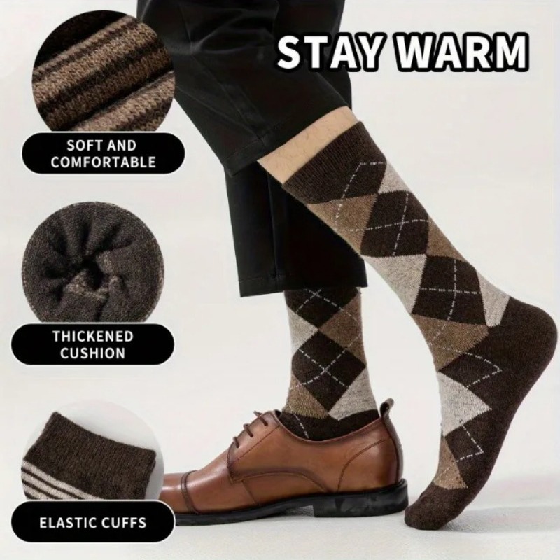 6 Pairs Vintage Brown Argyle S - đánh giá và giá Vintage Fashion Enthusiasts