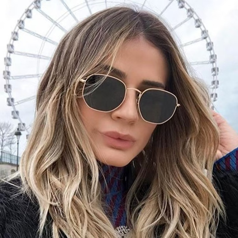 Round punk Sunglasses Men Luxu - đánh giá và giá Vintage Outdoor Fashion